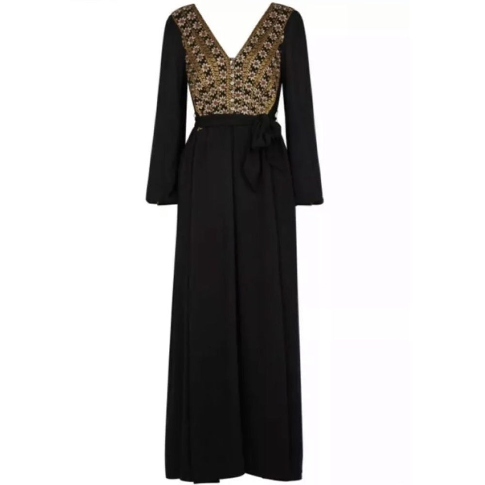 Free People Hearts Desire Embroidered Maxi Dress